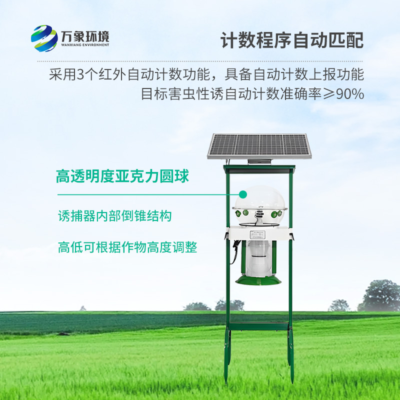 水稻田害蟲性誘智能監測系統